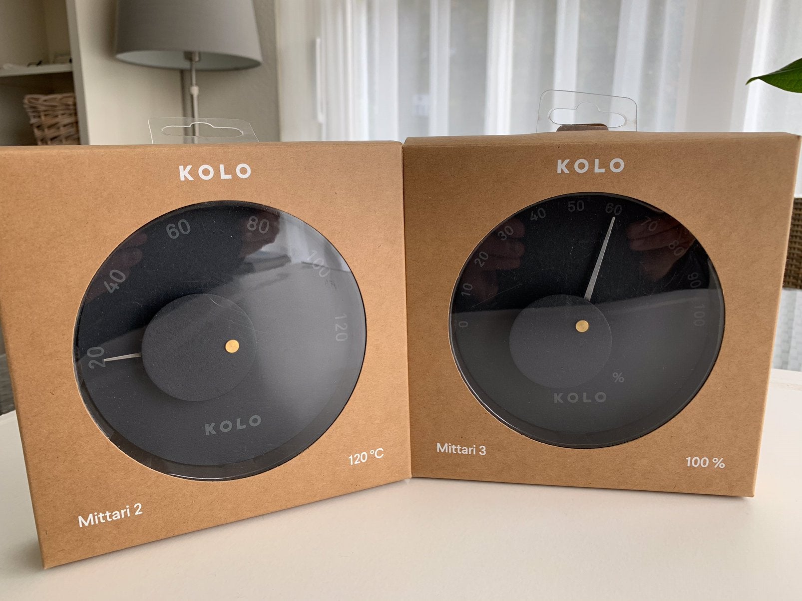 Kolo Scandinavisch design sauna temperatuur en hygrometer, Ophalen, Nieuw, Toebehoren