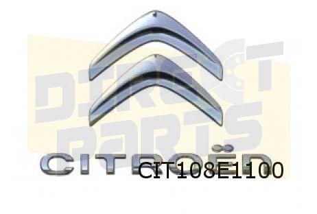 Citroën C1 embleem tekst + logo ''Citroën'' achterruit Origi, -, Nieuw, Ophalen of Verzenden, -