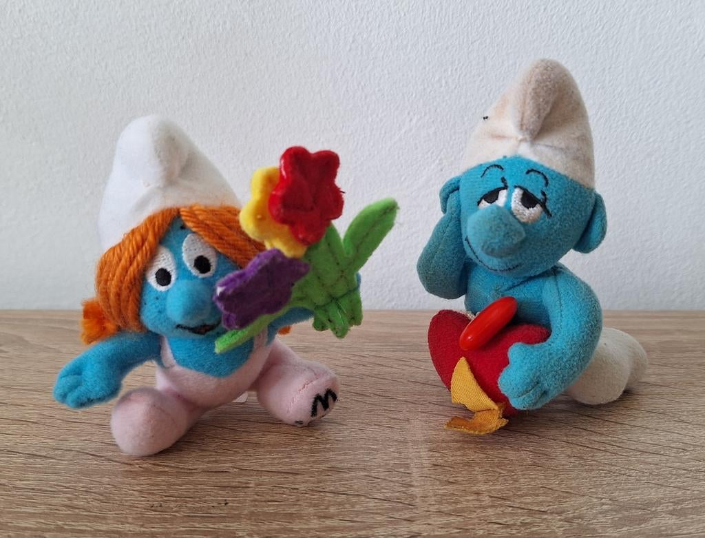 Smurfen knuffels McDonald's 2000, Verzamelen, Smurfen, Gebruikt, Verschillende Smurfen, Ophalen of Verzenden