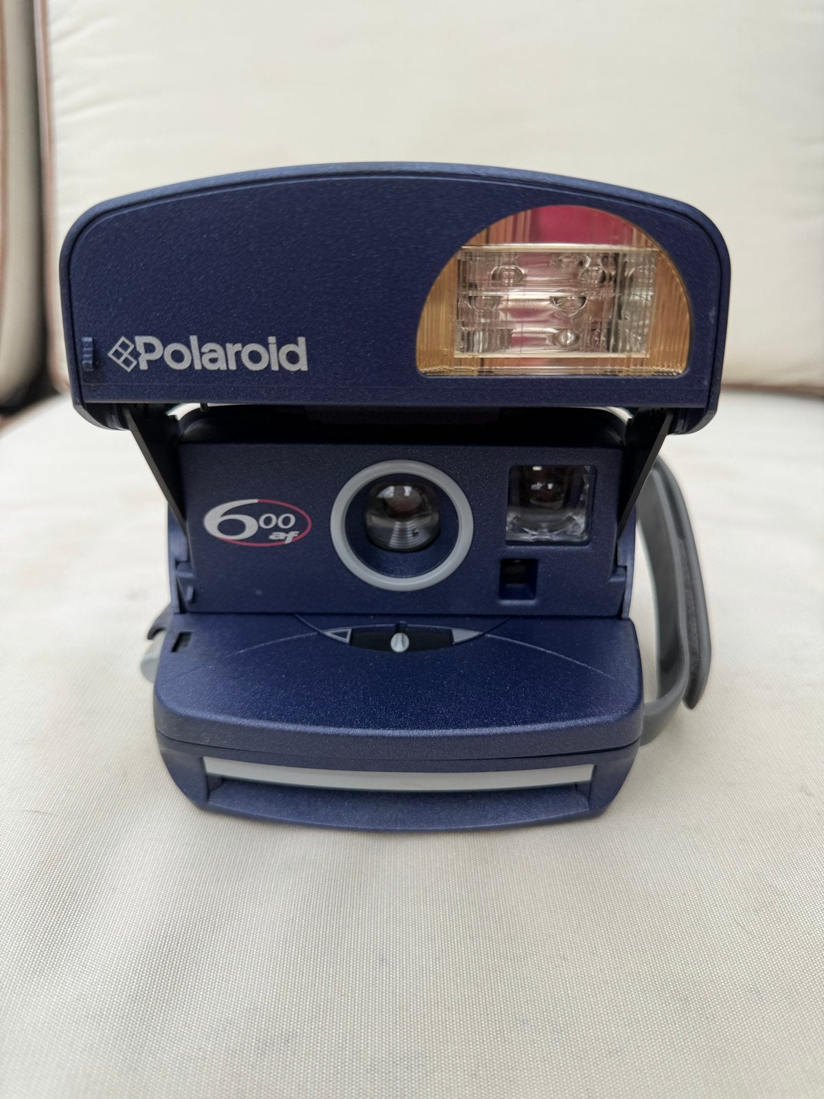 Polaroid 600 AF Instant Camera - Blauw, Verzenden, Gebruikt, Polaroid