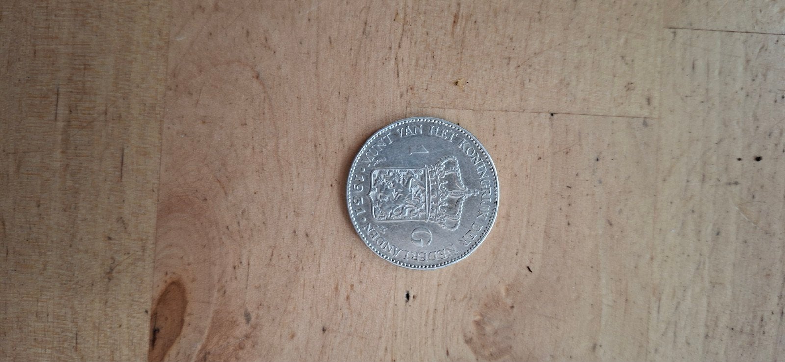 Zilveren Gulden Koningin Wilhelmina 1931, 1 gulden, Zilver, Ophalen of Verzenden, Koningin Wilhelmina