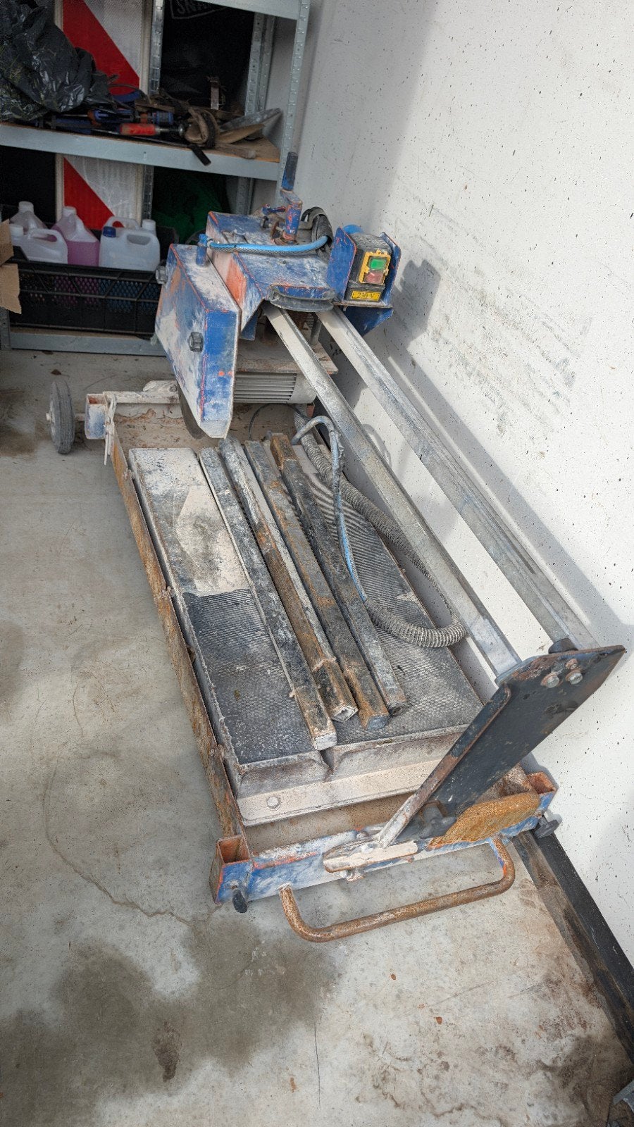 Professionele zaagtafel voor tegels tot 100cm, Ophalen, Gebruikt, Overige typen