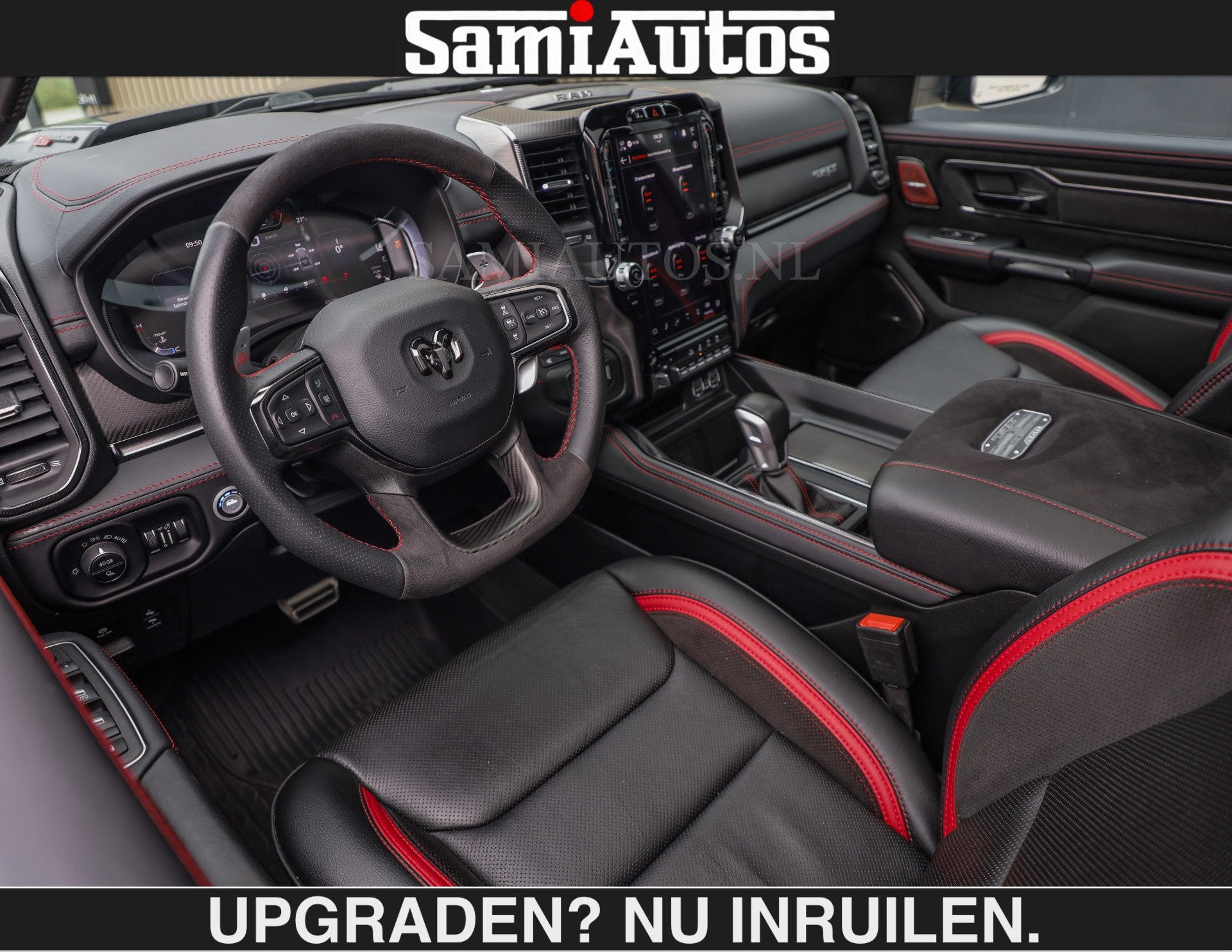 Dodge Ram TRX HELLCAT | 6.2 V8 712PK SUPERCHARGER | € 129., Auto's, Automaat, Dealer onderhouden, Gebruikt, Met garantie (alle)