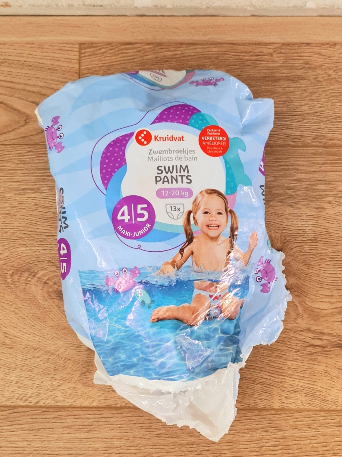 11  zwemluiers maat 4-5 Kruidvat, Ophalen of Verzenden, Nieuw