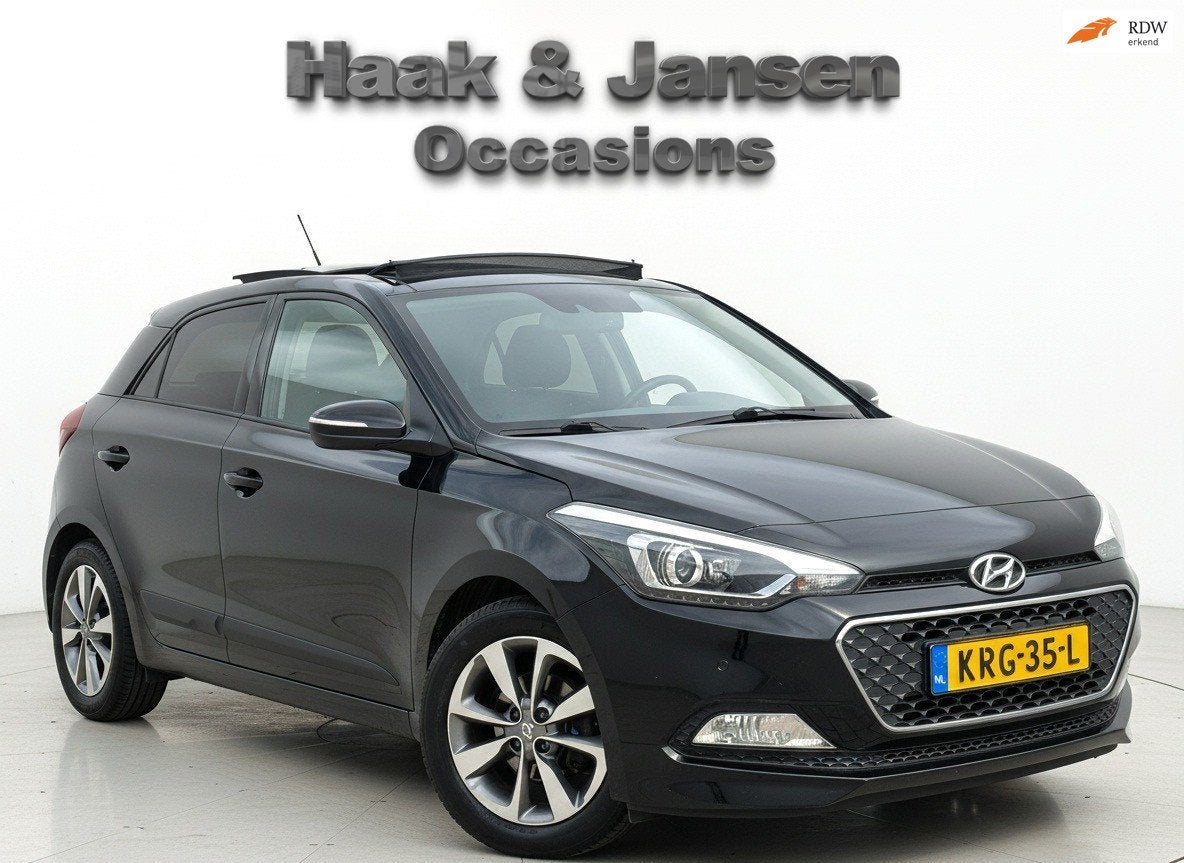 Hyundai I20 1.0 T-GDI Comfort - Pano - Cruise - Camera, Auto's, Voorwielaandrijving, Euro 6, 4 cilinders, Zwart