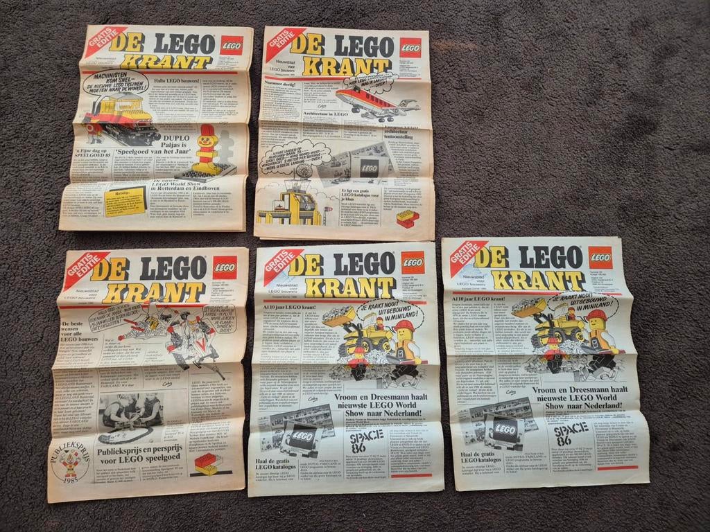 De LEGO Krant - Gratis Editie, Ophalen of Verzenden, Gebruikt, Overige typen, Lego
