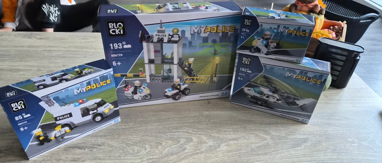 Blocki lego MyPolice Serie - Complete Set (4 dozen), Ophalen of Verzenden, Nieuw, Overige merken