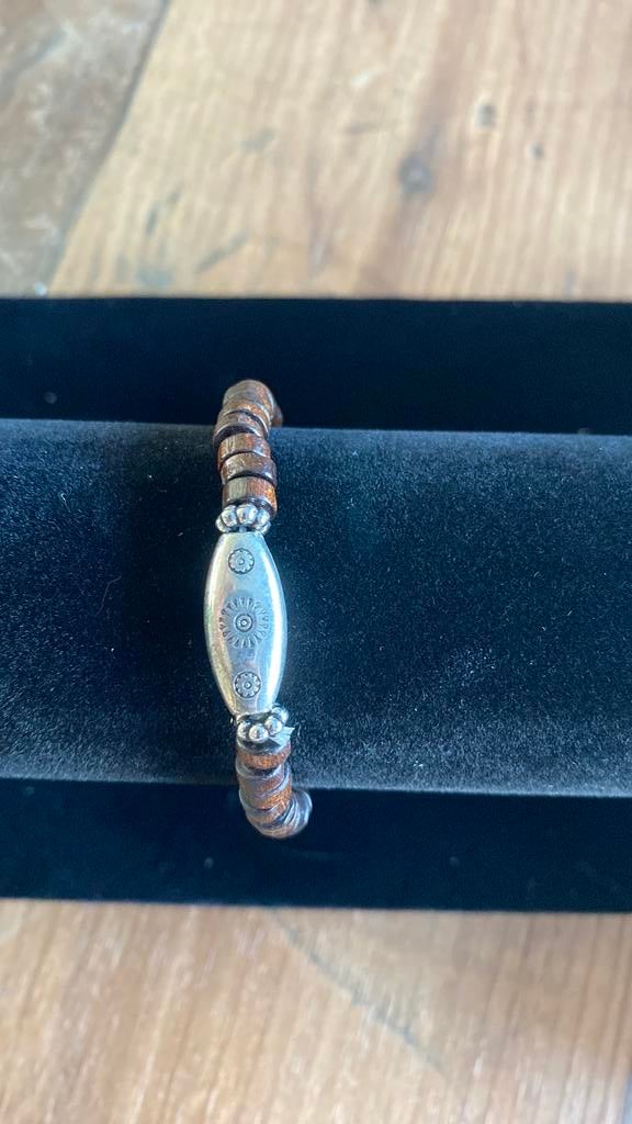 Leuke armband, Sieraden, Tassen en Uiterlijk, Armbanden, Ophalen of Verzenden, Nieuw, Zilver