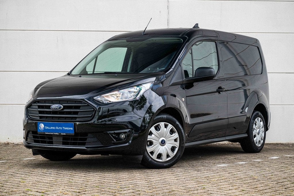 Ford Transit Connect 1.0 Ecoboost 100pk Trend MARGE |Airco|C, Auto's, Bestelauto's, Voorwielaandrijving, Stof, Gebruikt, Startonderbreker