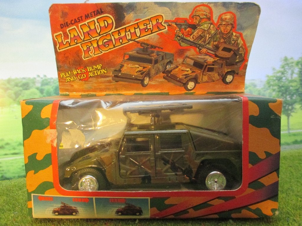 1:38 Humvee HMMWV Hummer H1 - met luchtafweersysteem, Ophalen of Verzenden, Zo goed als nieuw, Auto, Overige merken