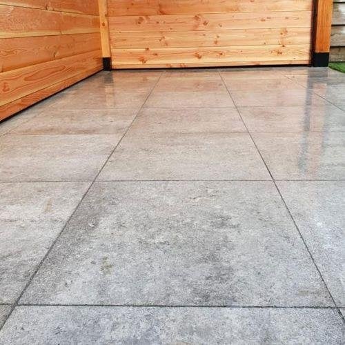 Designtegel Sand, goedkope betontegel, 60x60x4, Tuin en Terras, Tegels en Klinkers, Ophalen of Verzenden, Nieuw, Beton, Terrastegels