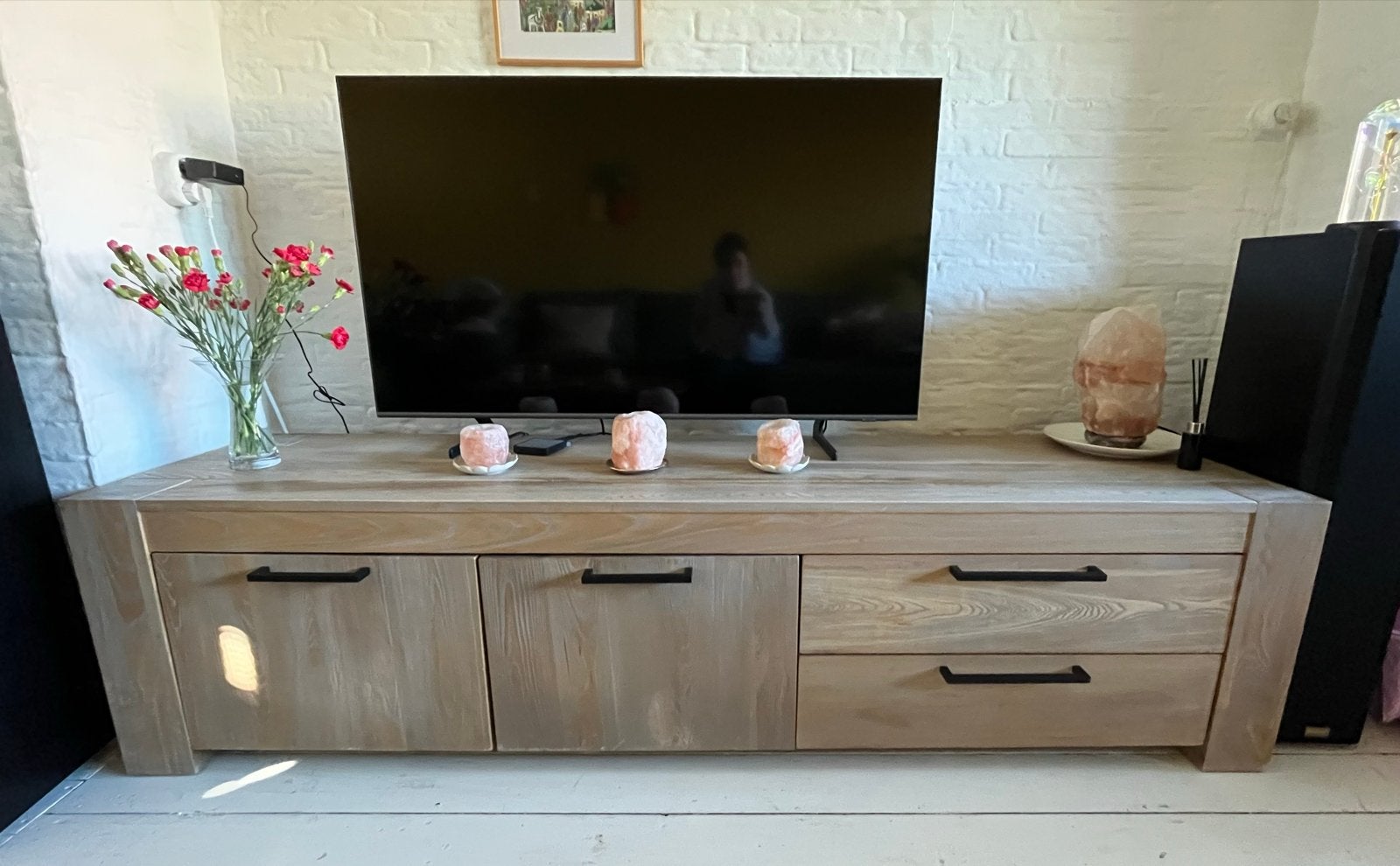 TV-meubel / Kast - 200x50x50 cm - Gebruikt, Ophalen, Gebruikt, 200 cm of meer, Minder dan 100 cm