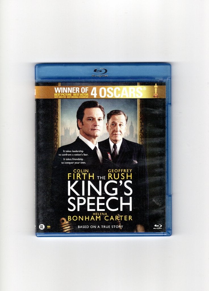 Blu-Ray King's Speech, Ophalen of Verzenden, Zo goed als nieuw