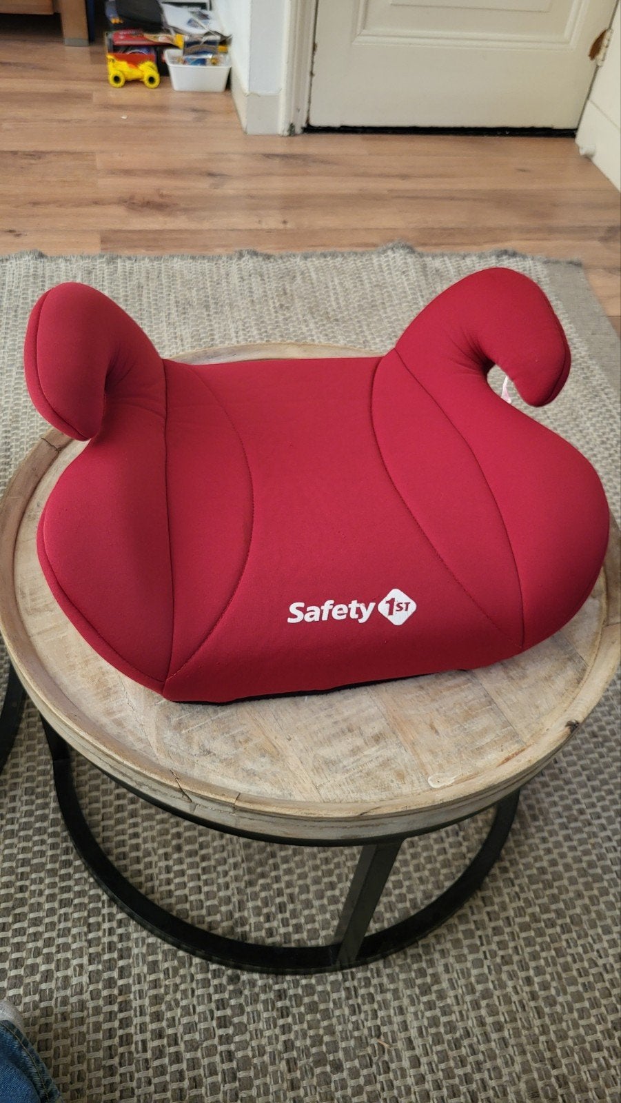 Safety 1st zitverhoger rood, Kinderen en Baby's, Autostoeltjes, Overige merken, 15 t/m 36 kg, Ophalen of Verzenden, Gebruikt