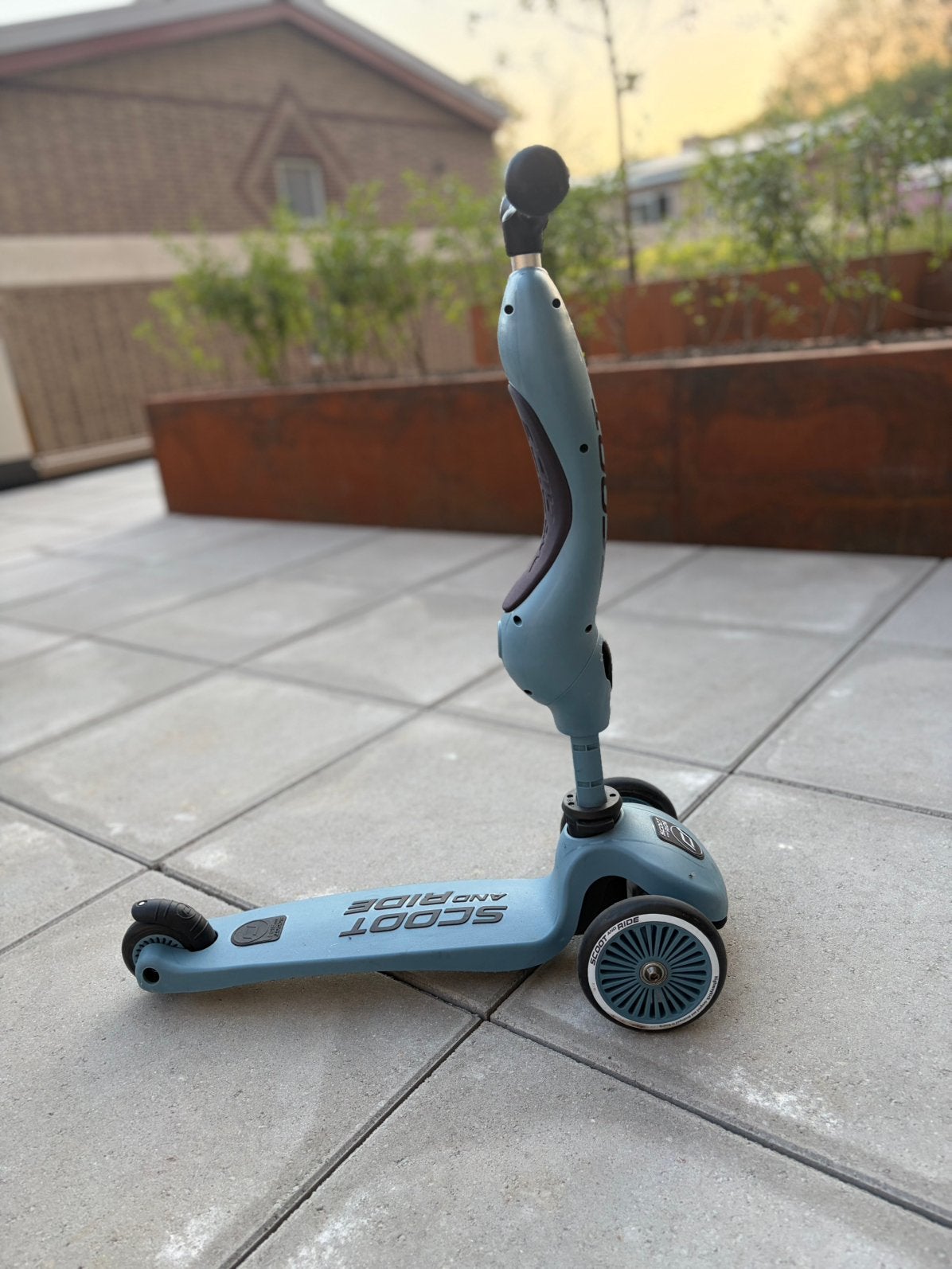 Scoot&ride, Ophalen, Zo goed als nieuw, Gewone step