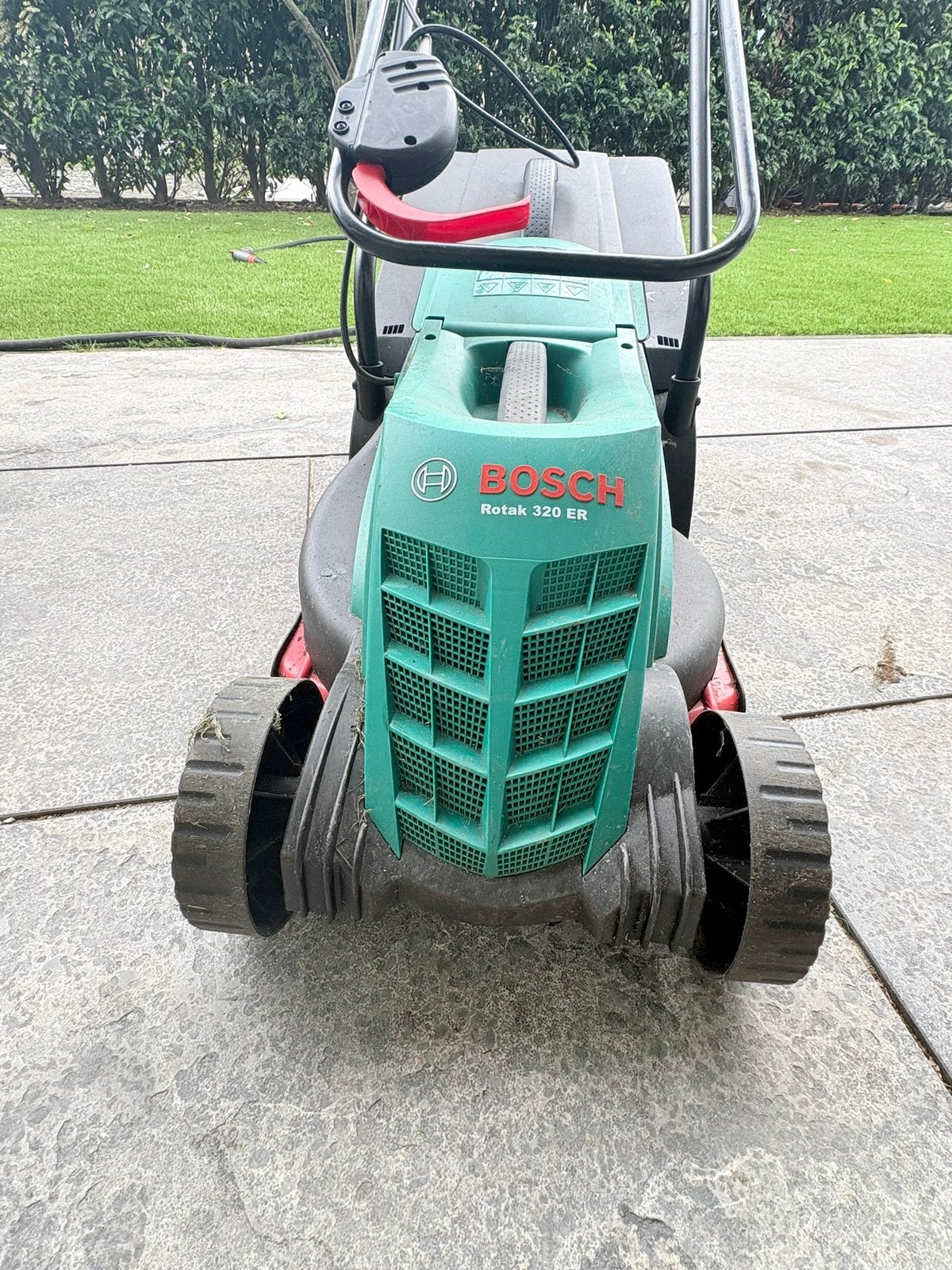 Grasmaaier Bosch Rotak 320ER, Ophalen, Gebruikt