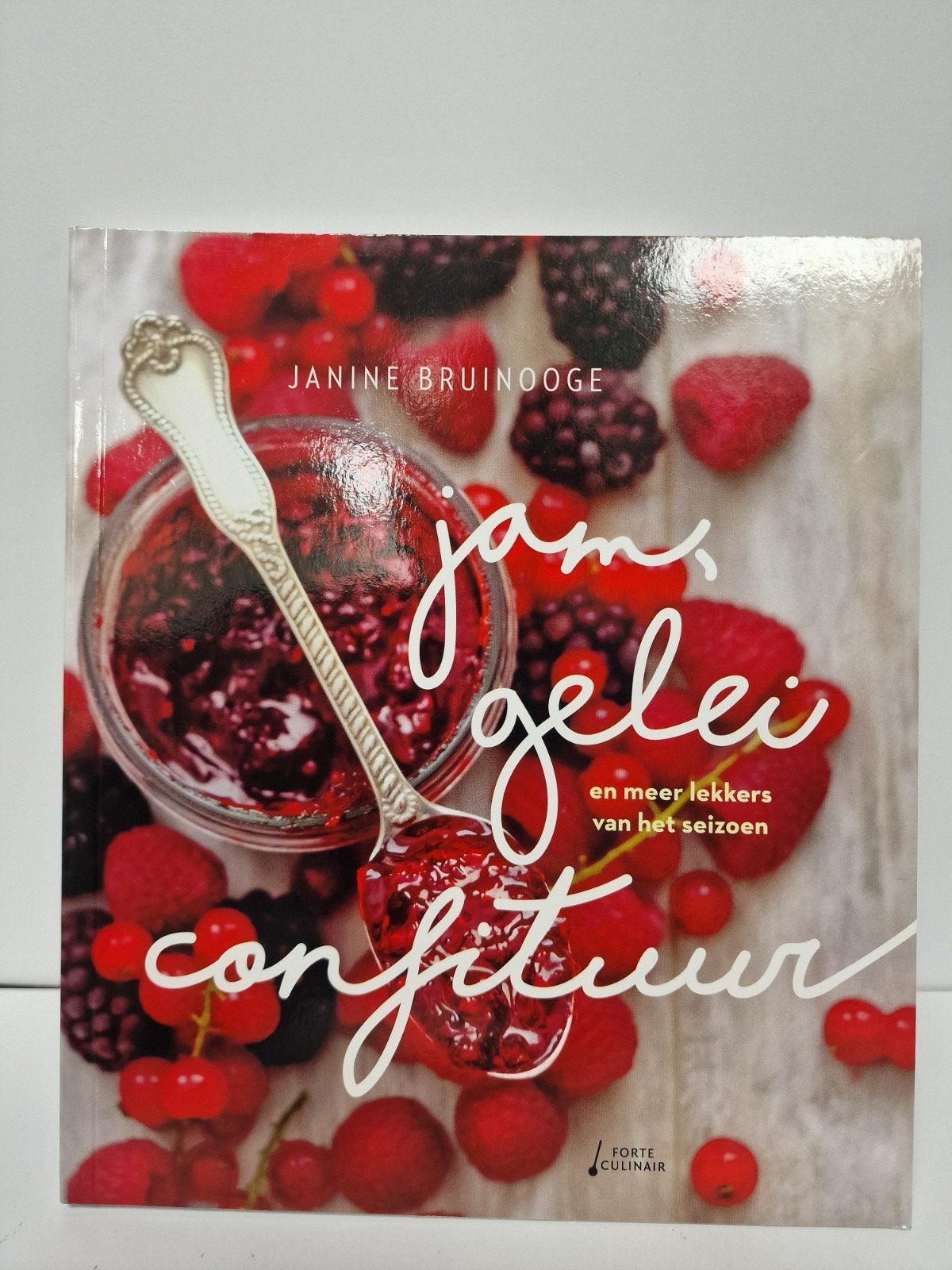 Jam gelei en confituur. Janine Bruinooge, Ophalen of Verzenden, Zo goed als nieuw, Vegetarisch