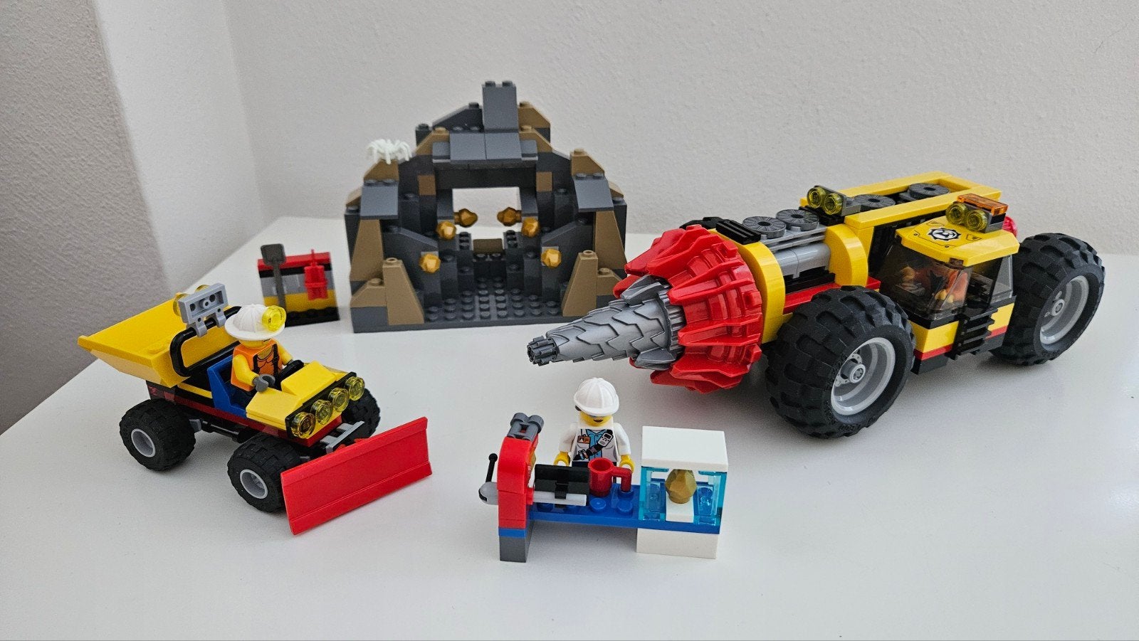 Lego set 60186 Mijnbouw Boormachine, City, Lego, Ophalen of Verzenden, Zo goed als nieuw