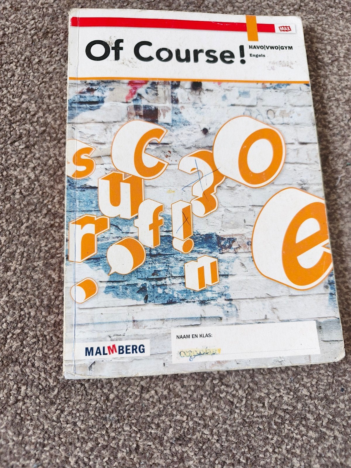 Of Course! Engels HAVO/VWO/GYM - Malmberg(gramatica), Boeken, Schoolboeken, Ophalen of Verzenden, Gelezen, HAVO, Engels