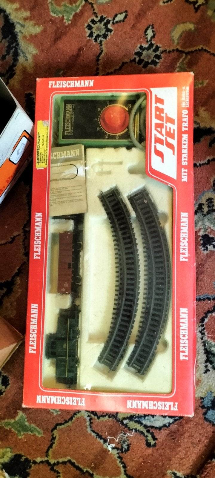 Grote modeltreinbaan collectie met Fleischmann Start Set, Ophalen, Gelijkstroom, Fleischmann, Analoog