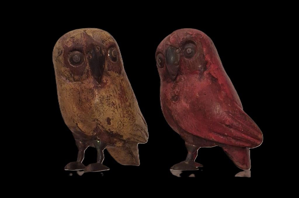 Sergio Bustamante, Tonalá, ca. 1965-1970 MCM Owl, Antiek en Kunst, Ophalen, Brutalistisch, Overige materialen, Beeld