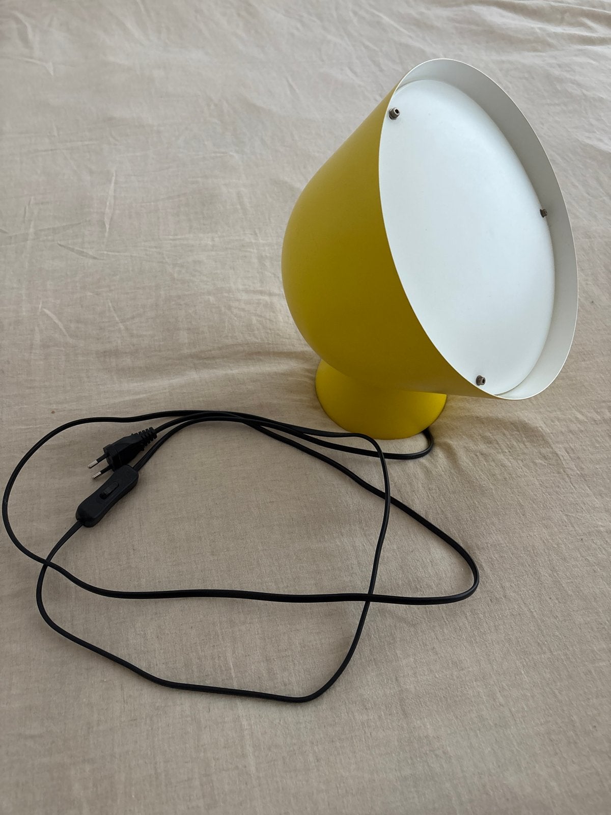 Ikea gele lamp Ps- Design Olle Wihlborg, design klassieker, Met schakelaar, Overige merken, Vintage, Geel