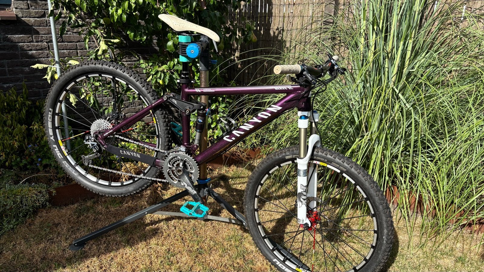 Canyon Nerve XC Mountainbike - Full Suspension, Gebruikt, Fully, 49 tot 53 cm, Dames
