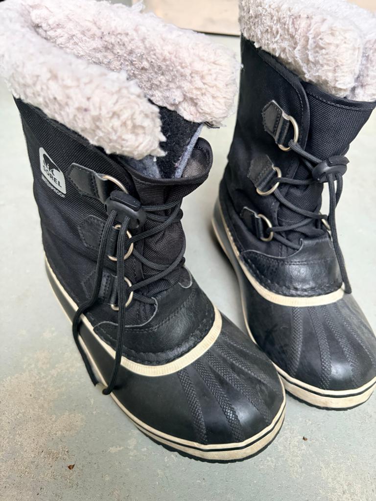 Sorel Waterproof Snowboots Maat 36, Ophalen of Verzenden, Gedragen, Zwart, Snowboots