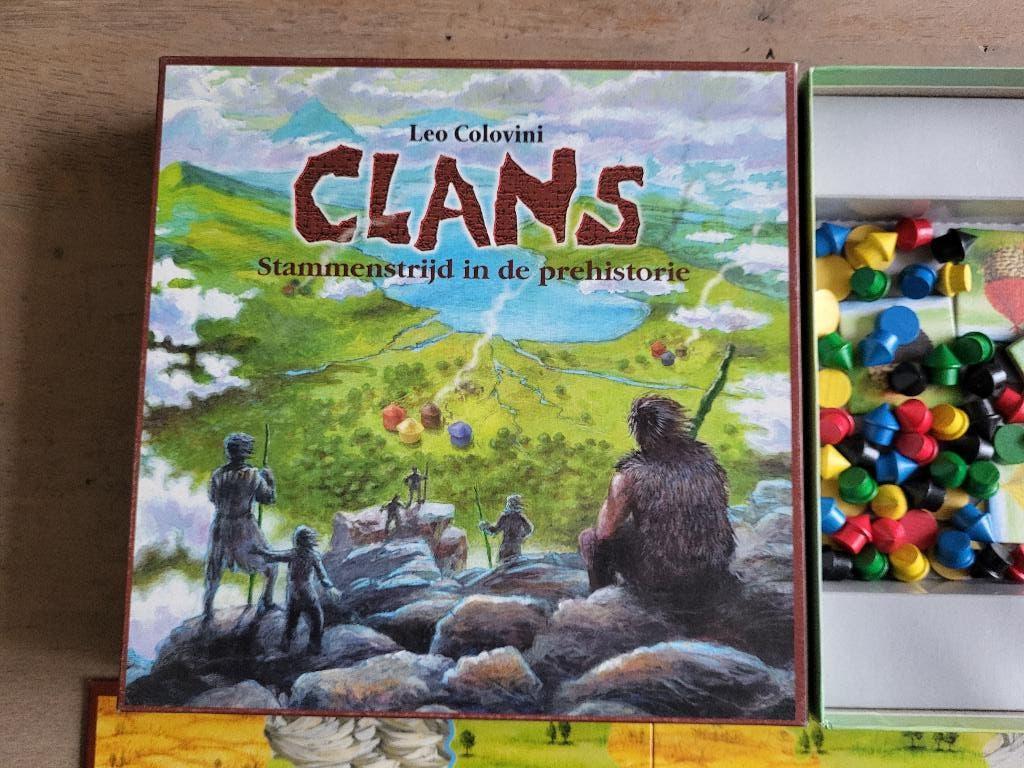 spel Clans zgan, Een of twee spelers, Ophalen of Verzenden, Zo goed als nieuw