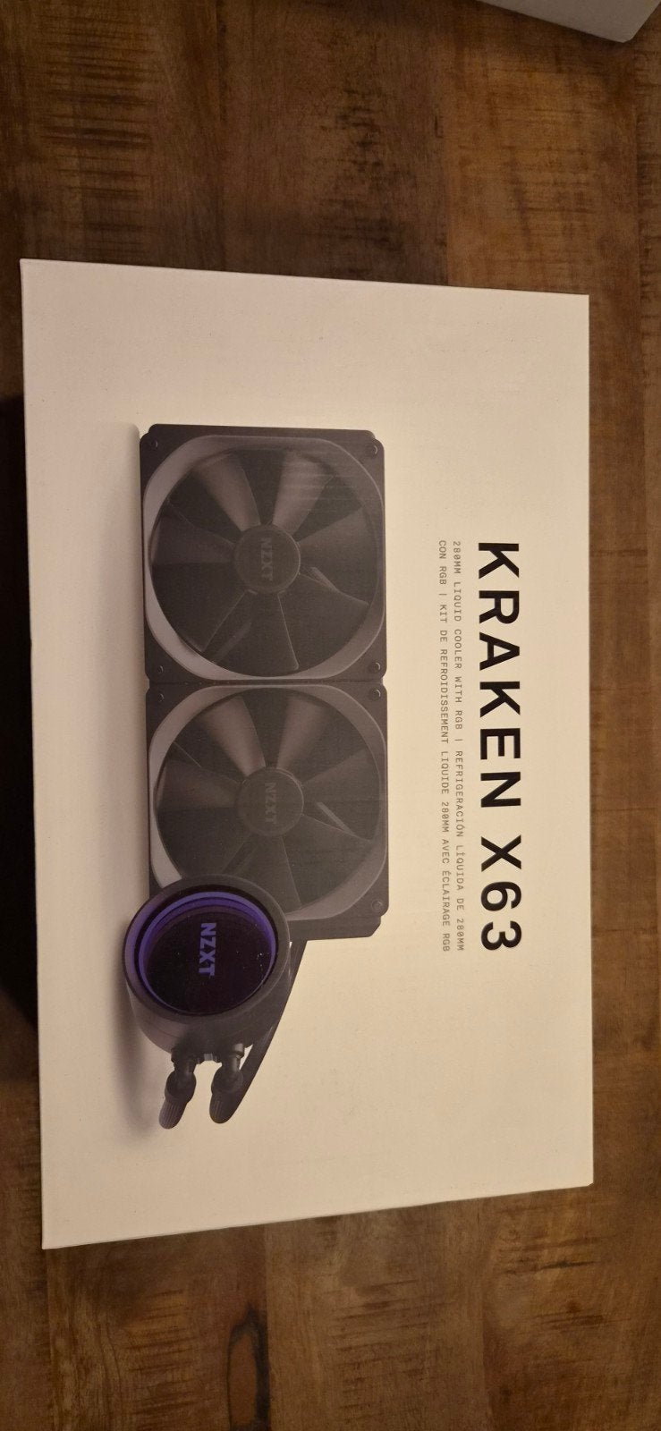 NZXT Kraken X63 Waterkoeling, Ophalen of Verzenden, Gebruikt, Waterkoeling