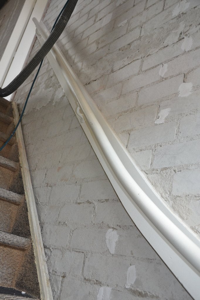 Trapleuning met stootrand, Ophalen, Gebruikt, 2 tot 4 meter