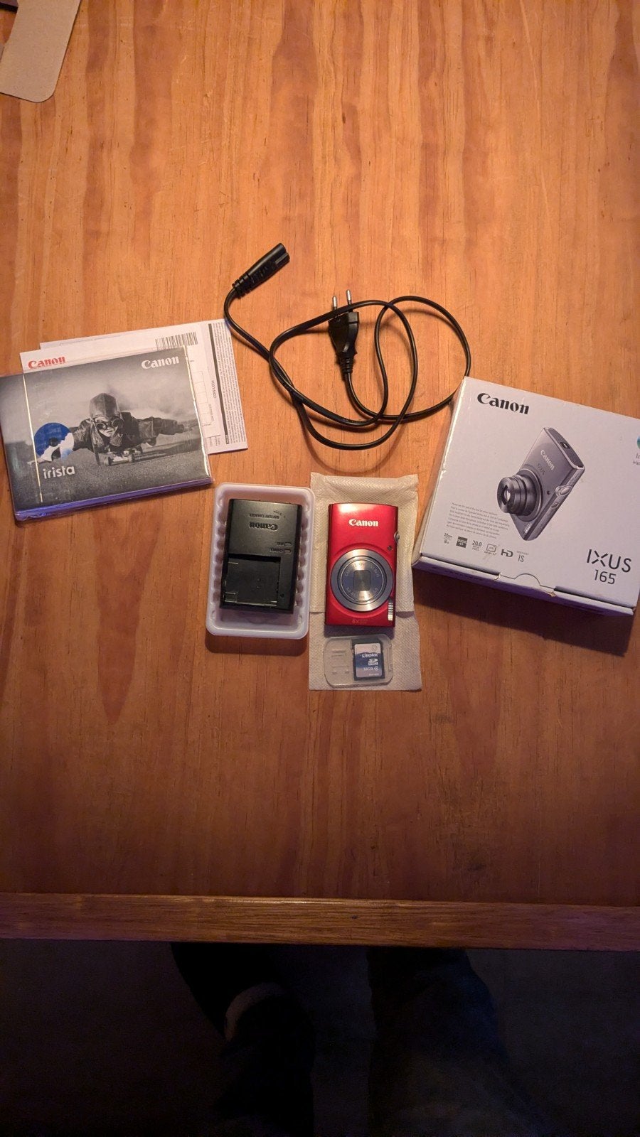 Canon IXUS 165 20 MP Compactcamera - Als nieuw, compleet, Ingebouwde flitser, Canon, Ophalen of Verzenden, Zo goed als nieuw