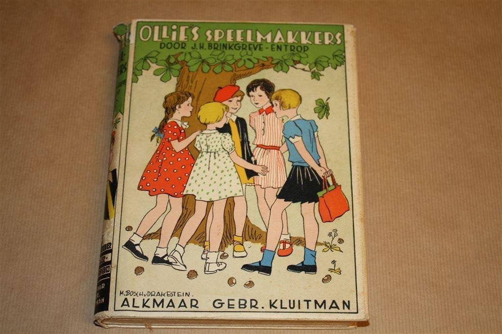 Ollie's speelmakkers. Brinkgreve-Entrop. Kluitman 1942., Ophalen of Verzenden, Gelezen