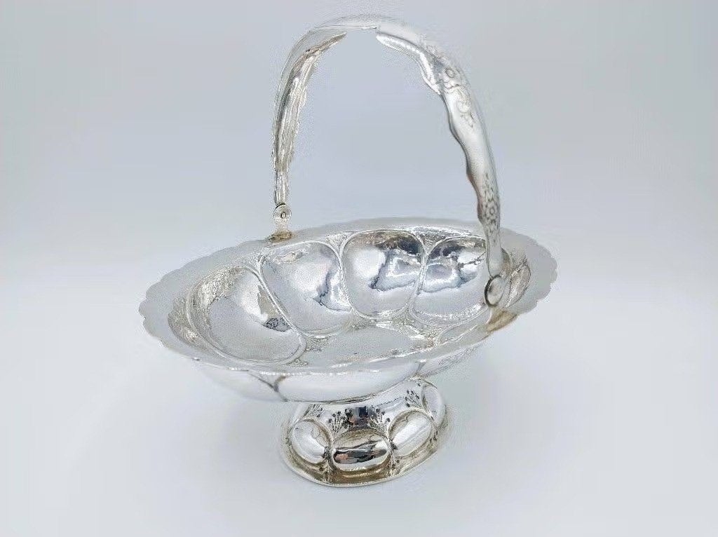Zilveren mand van een Groninger brandewijnkom, 18e eeuws, Antiek en Kunst, Verzenden, Zilver