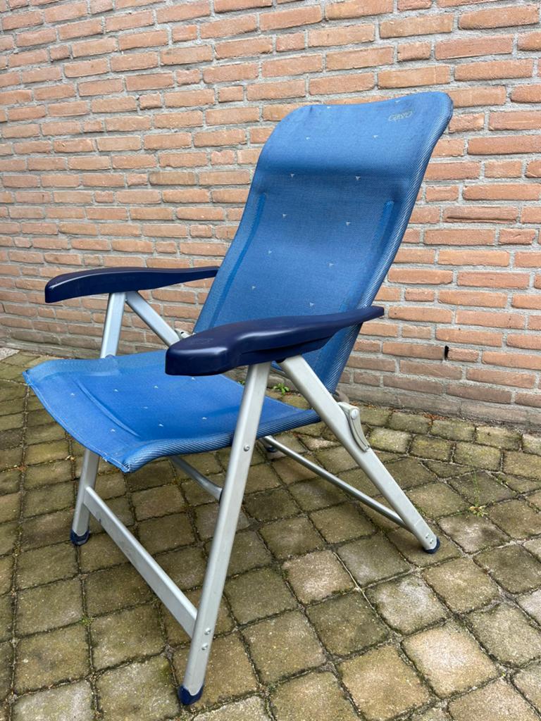 Crespo kampeerstoel, Caravans en Kamperen, Kampeermeubelen, Ophalen, Gebruikt, Campingstoel