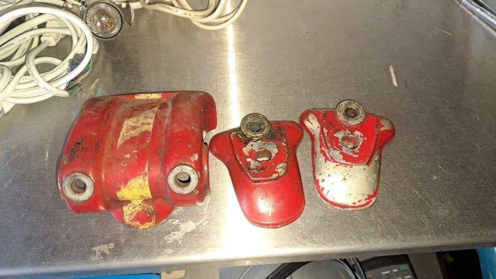 Zundapp onderdelen oa stuurklem (Z272-201), Ophalen of Verzenden, Gebruikt, Overige typen