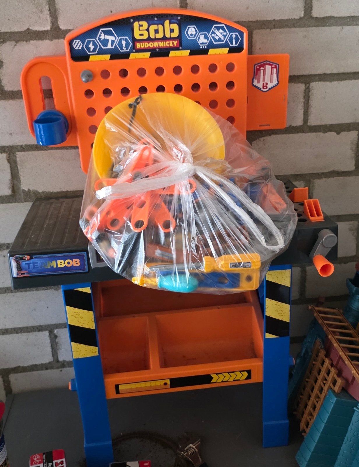 Bob de bouwer speelgoed werkbank, Ophalen, Gebruikt