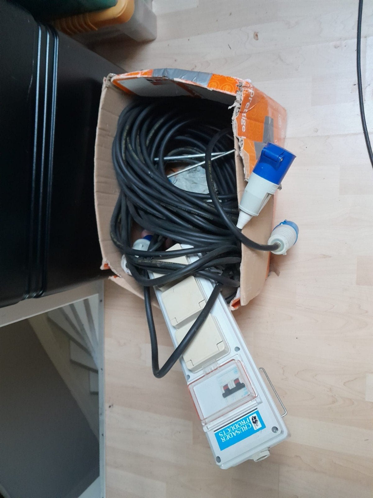 CEE 16 amper verlengkabel, 3 weg stopcontact boxen adapter, 33 - 40 uur, Overige niveaus, Starter, Overige vormen