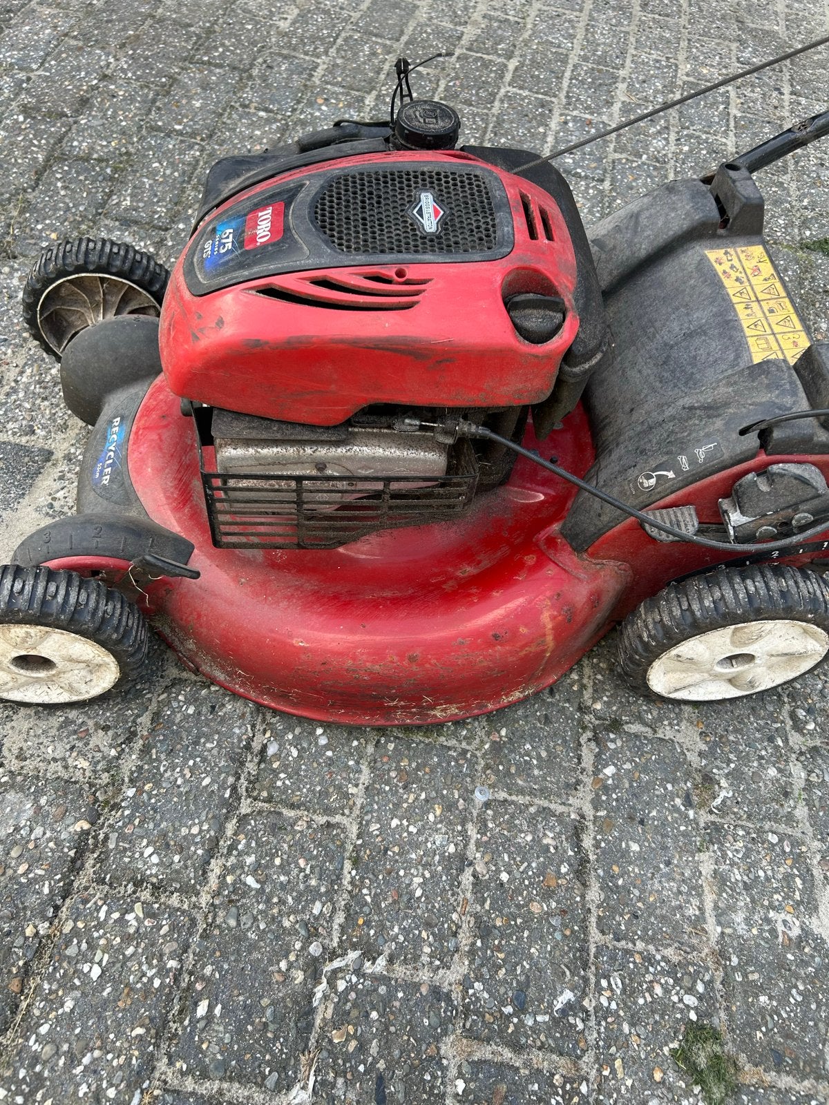 Toro Recycler grasmaaier, Cirkelmaaier, Gebruikt, Mulchfunctie, Ophalen of Verzenden