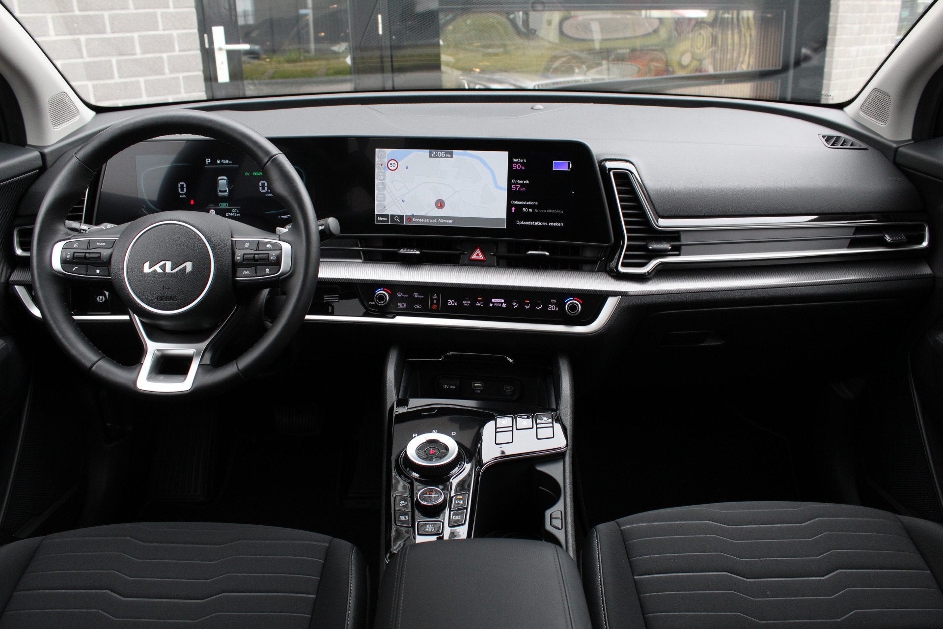 Kia Sportage 1.6 T-GDi Plug-in Hybrid AWD DynamicLine / Carp, Auto's, Automaat, 14 kWh, Gebruikt, 4 cilinders