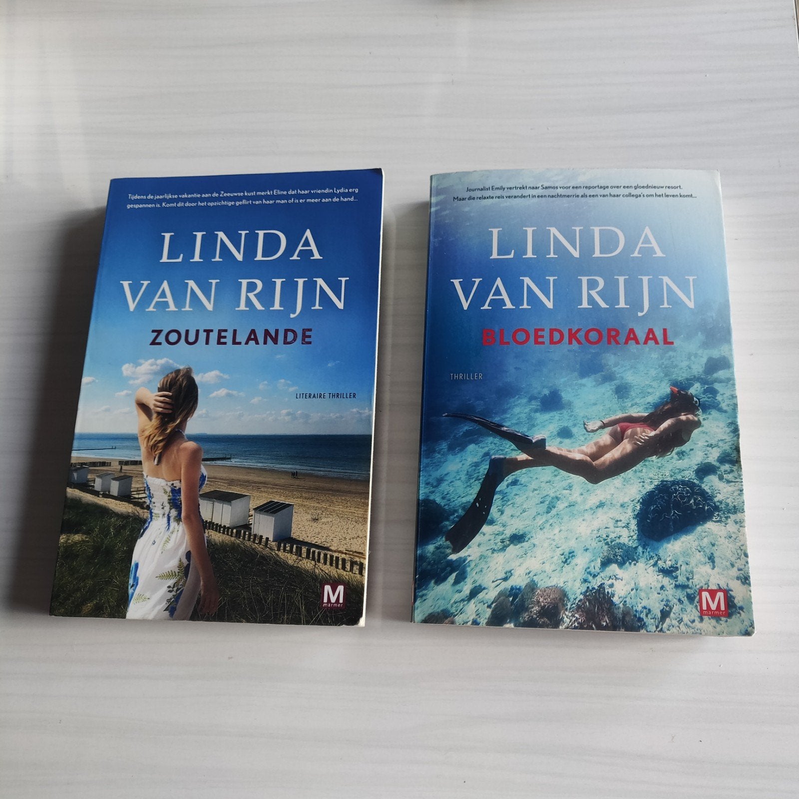 Linda van Rijn - Bloedkoraal, Ophalen of Verzenden, Zo goed als nieuw, Linda van Rijn