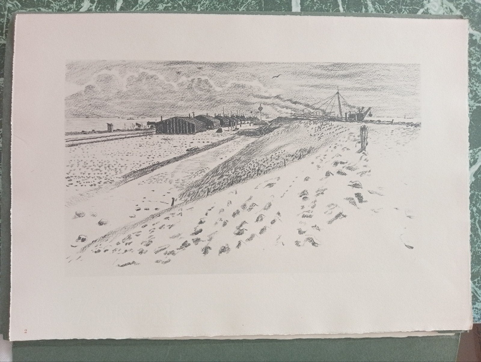 Dirk Nijland Lichtdruk 1932, Ophalen of Verzenden