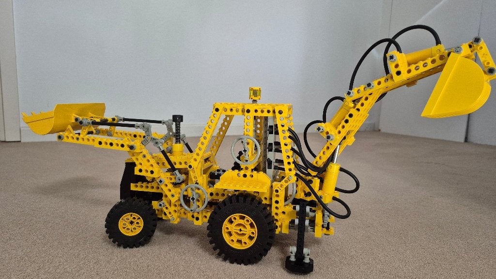 LEGO Technic 8862 – Pneumatische graaf/laadmachine (Vintage), Kinderen en Baby's, Speelgoed | Duplo en Lego, Ophalen of Verzenden