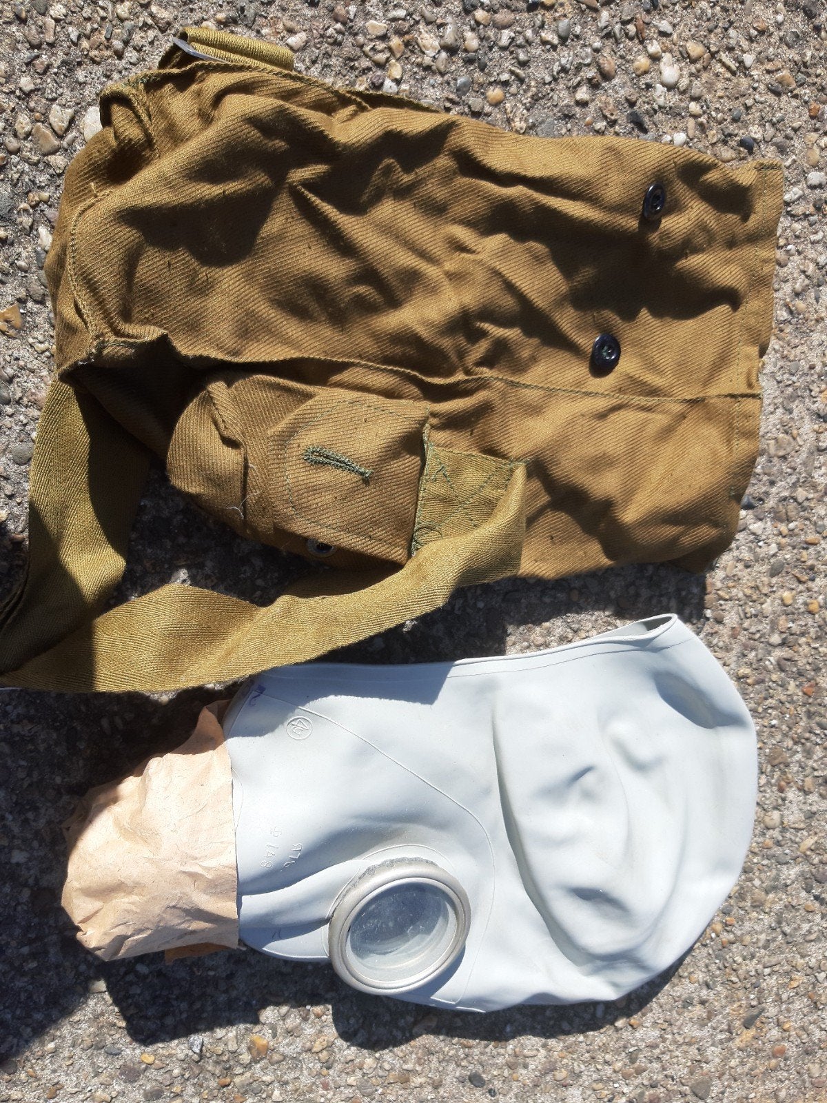 Sovjet gasmasker Koude Oorlog - GP-5, Ophalen of Verzenden