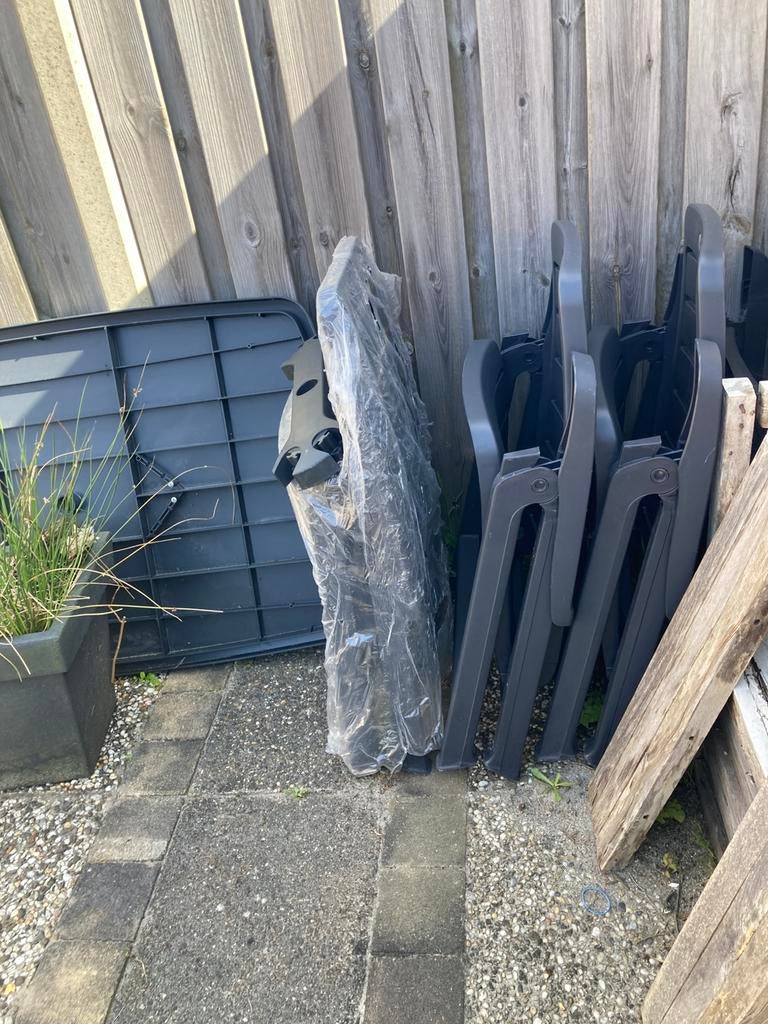 Zgan compleet tuinset jardin, Tuin en Terras, Tuinsets en Loungesets, Ophalen of Verzenden, Zo goed als nieuw