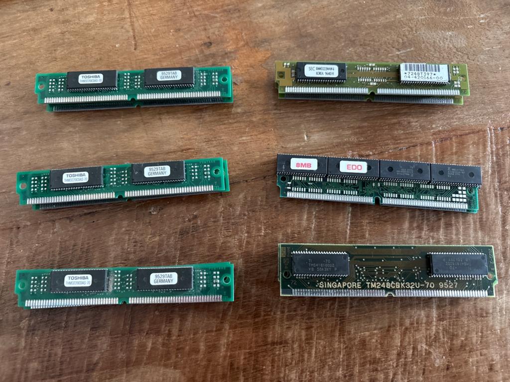 12x 8MB EDO SIMM geheugen – 72-pins, Ophalen of Verzenden