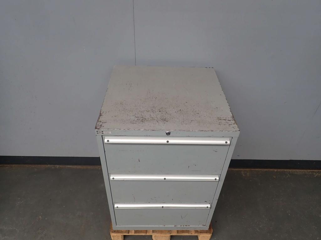 Lista Ladekast / Werkplaatskast / Gereedschapskast 3 lades, Niet ingevuld, Gebruikt, 70 tot 120 cm, Niet ingevuld
