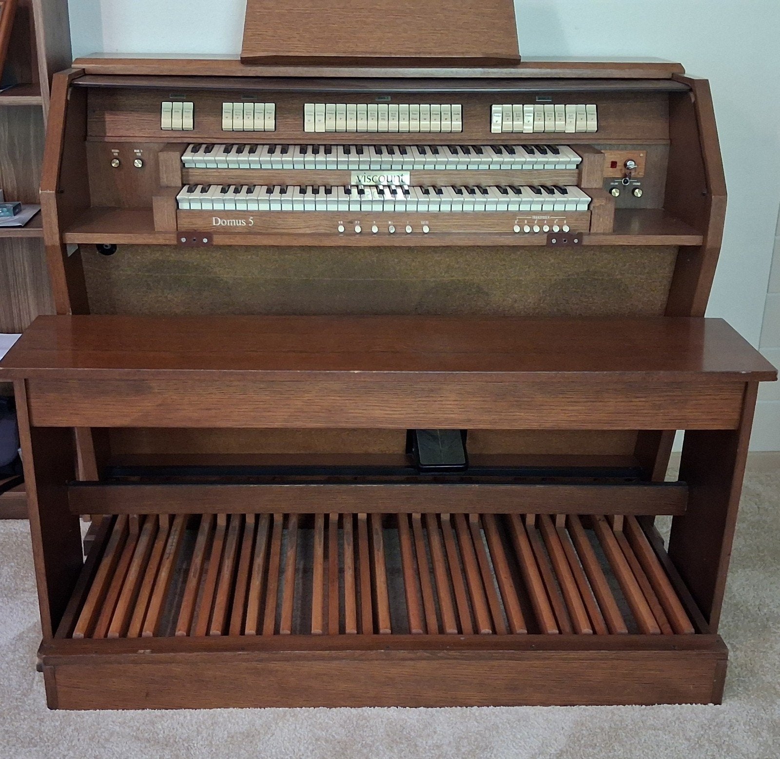 Viscount Domus 5 Analoog Kerkorgel - Klassiek Geluid, Ophalen, Gebruikt, 2 klavieren, Orgel