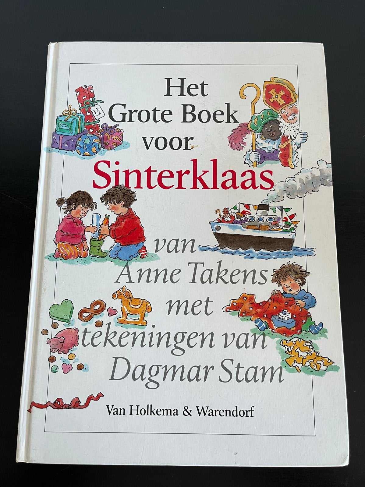 Het Grote omkeer Boek voor Sinterklaas en Kerst, Gelezen, Jongen of Meisje, Ophalen of Verzenden, Voorleesboek