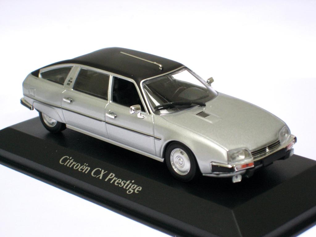Citroen CX Prestige serie 1 zilvergrijs Maxichamps 1:43, Hobby en Vrije tijd, Modelauto's | 1:43, Ophalen of Verzenden, Nieuw